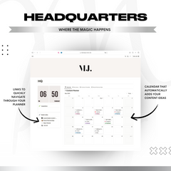 Notion Planner Template