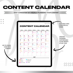 Boss Babe Content Planner
